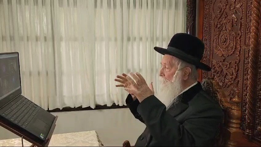 דברי הפרידה של הגרי"ד גרוסמן מהראש"ל הגר"י יוסף