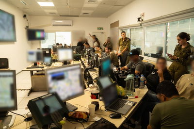 חמ"ל המבצעים של חטיבת מנשה במהלך המבצע