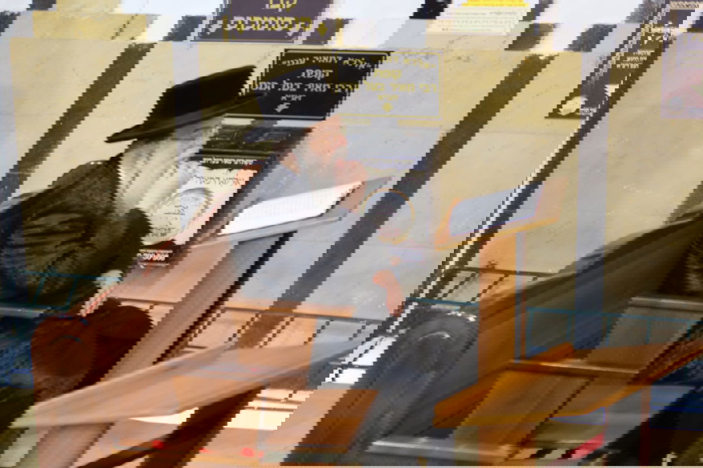 האדמו"ר מדארג בציון רמבעה"נ בטבריה