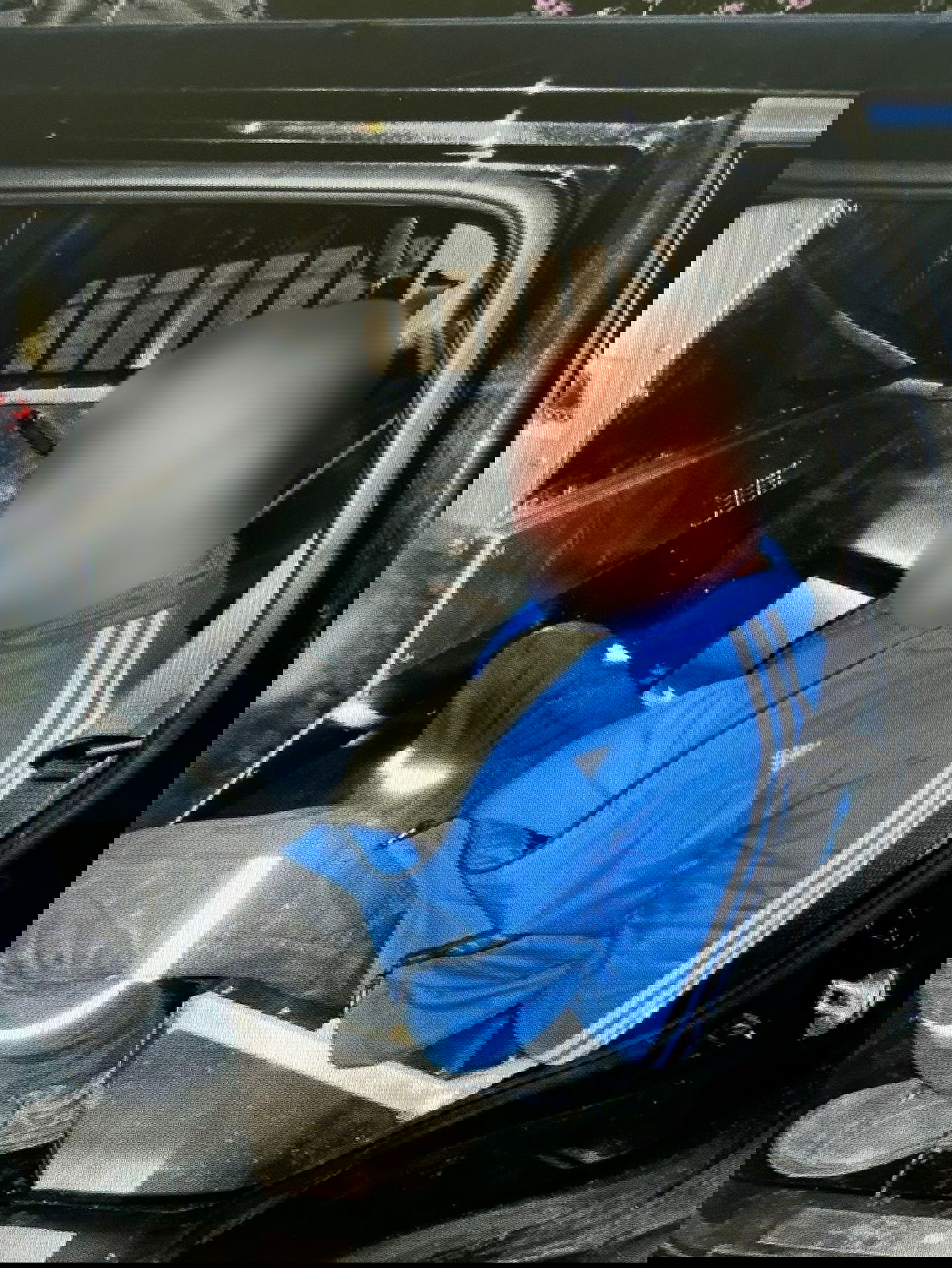 הנזק שנגרם ומעצרו של החשוד על ידי השוטרים