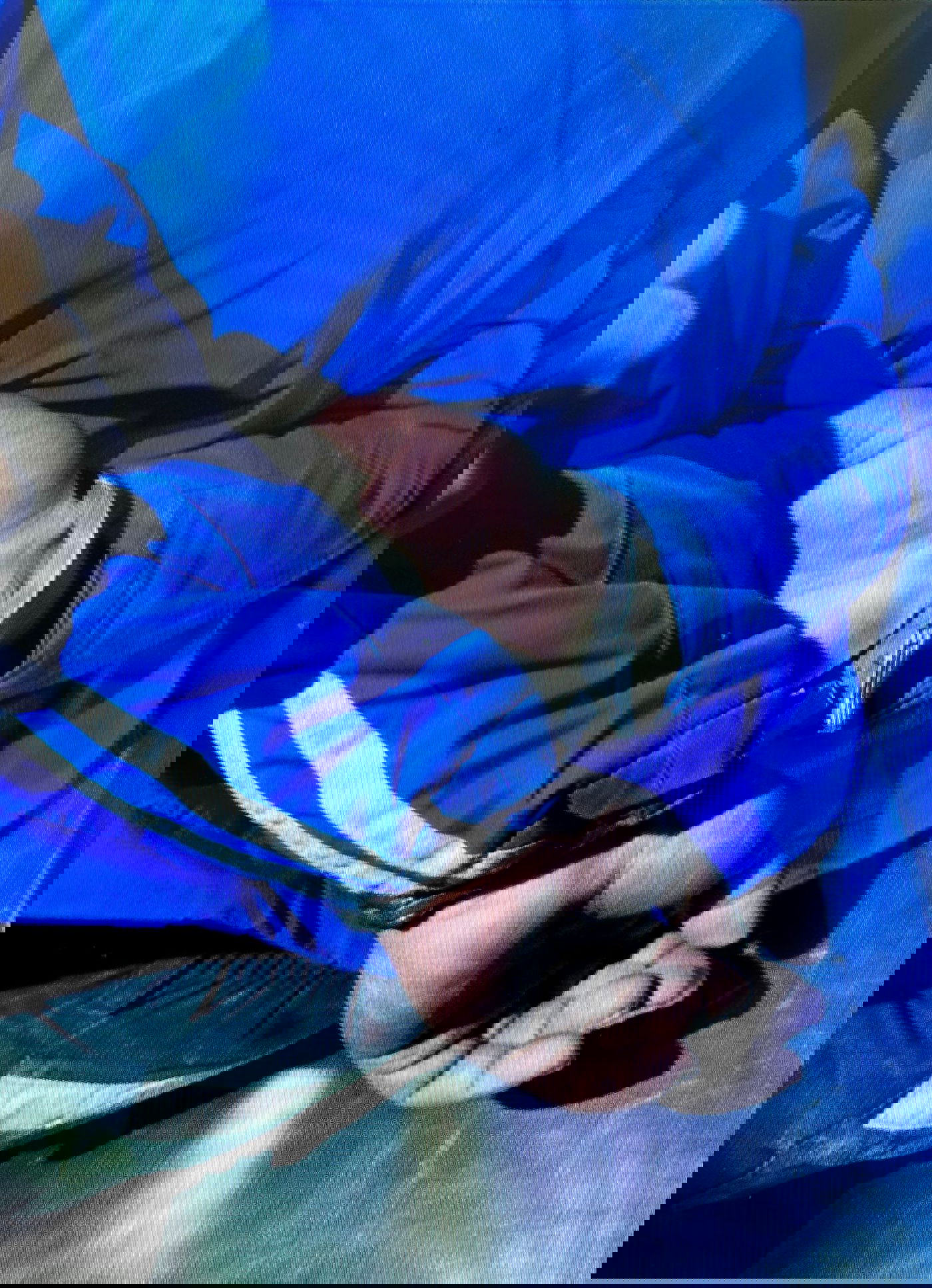 הנזק שנגרם ומעצרו של החשוד על ידי השוטרים