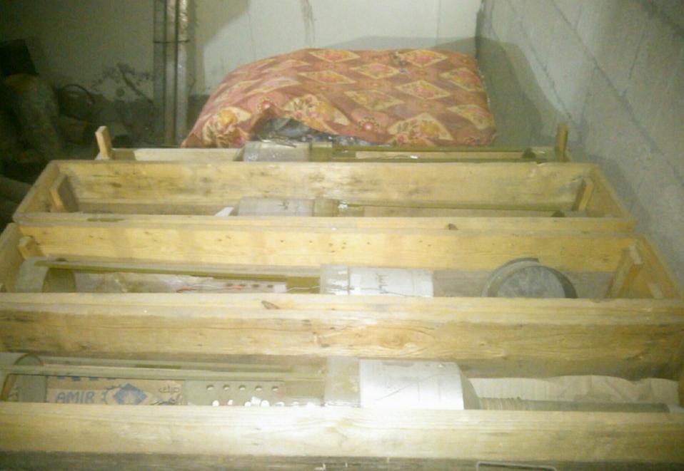 אללה אכבר וטילים: זה מה שחשפו הכוחות במסגד ג'באליה