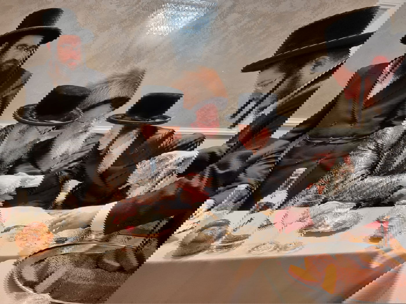 בר מצווה לנכד האדמו"ר מביאלא לונדון