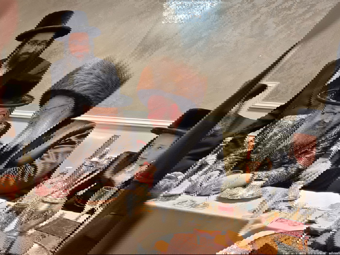 בר מצווה לנכד האדמו"ר מביאלא לונדון