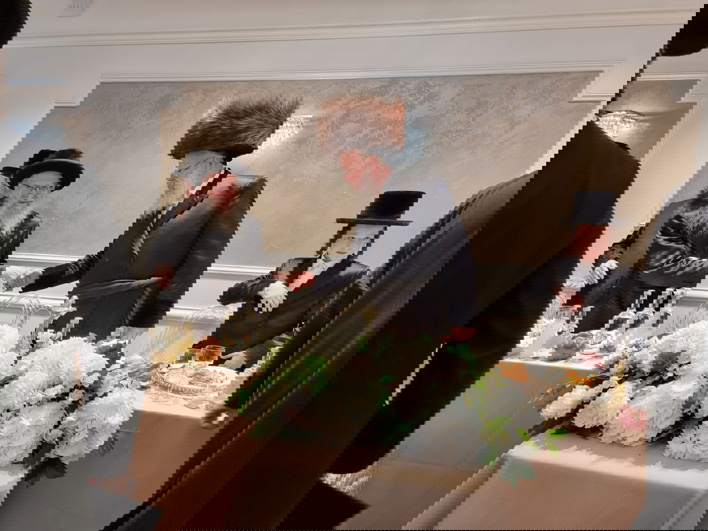 בר מצווה לנכד האדמו"ר מביאלא לונדון