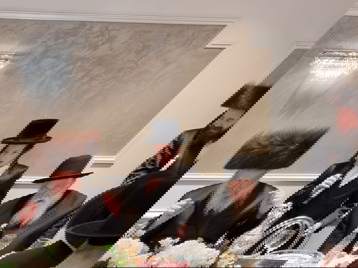 בר מצווה לנכד האדמו"ר מביאלא לונדון