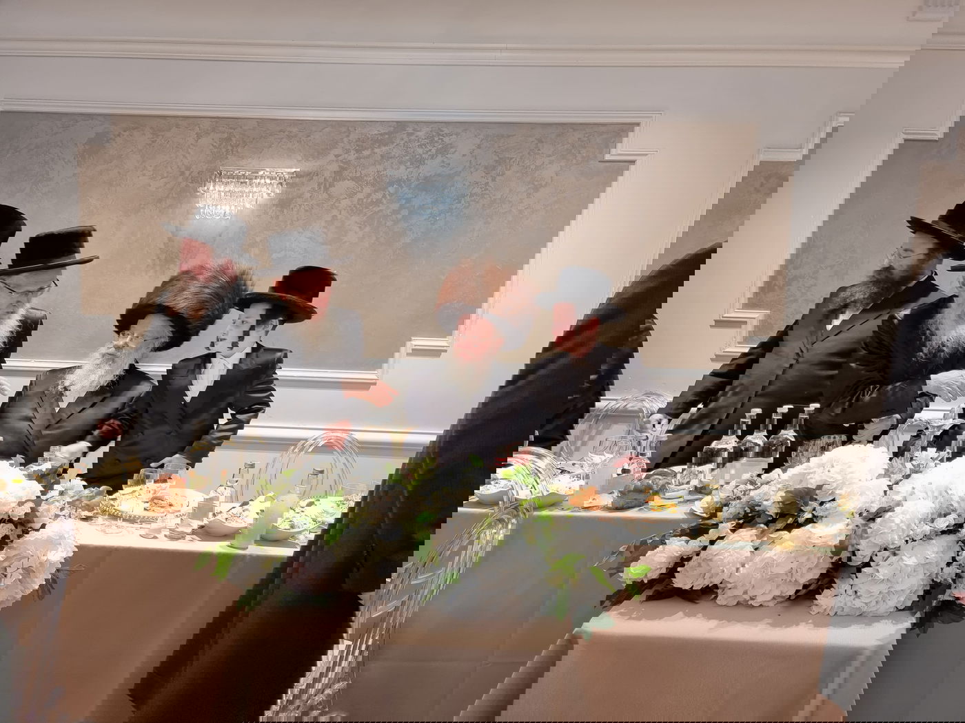 בר מצווה לנכד האדמו"ר מביאלא לונדון