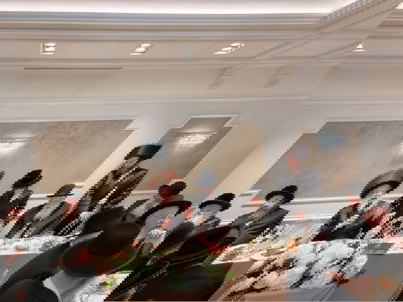 בר מצווה לנכד האדמו"ר מביאלא לונדון