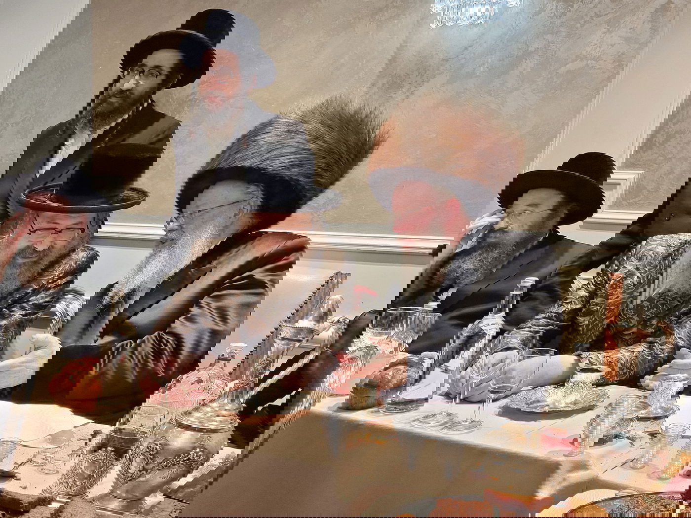 בר מצווה לנכד האדמו"ר מביאלא לונדון