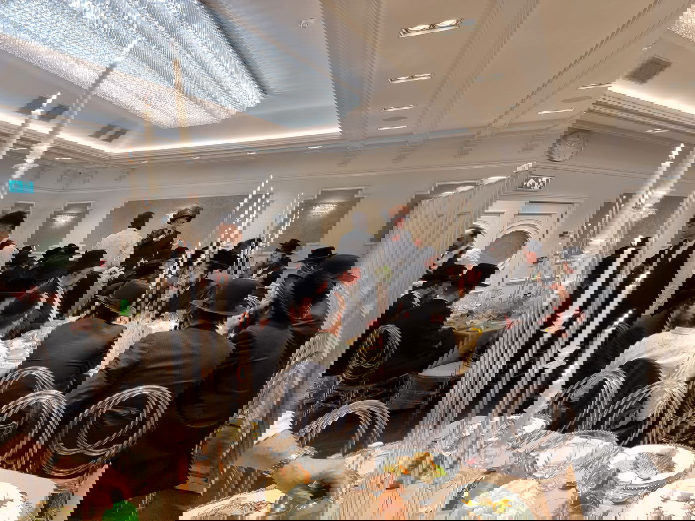 בר מצווה לנכד האדמו"ר מביאלא לונדון