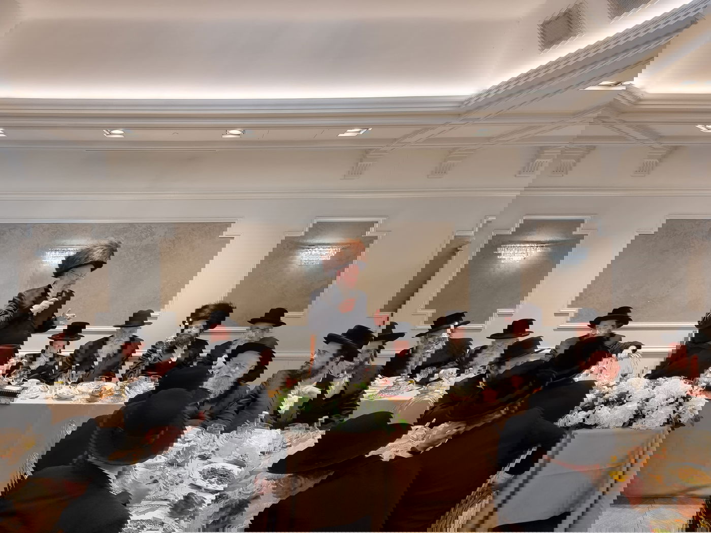 בר מצווה לנכד האדמו"ר מביאלא לונדון