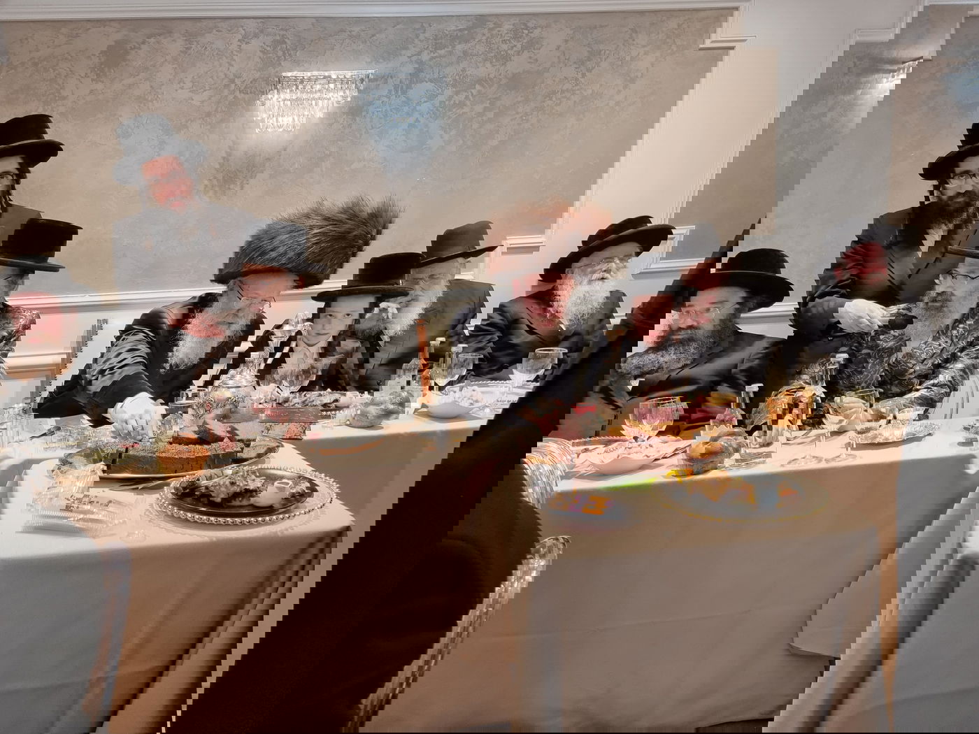 בר מצווה לנכד האדמו"ר מביאלא לונדון