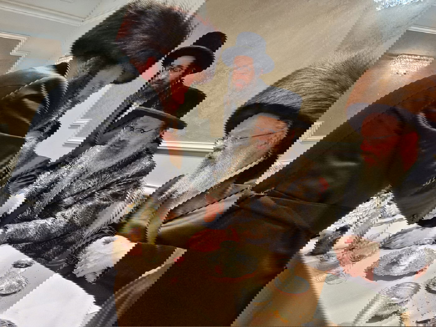 בר מצווה לנכד האדמו"ר מביאלא לונדון