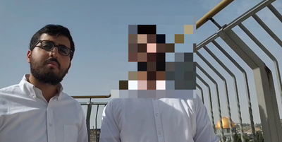 הסברה חרדית - בערבית: "שימרו על חייכם, אללה איתנו"