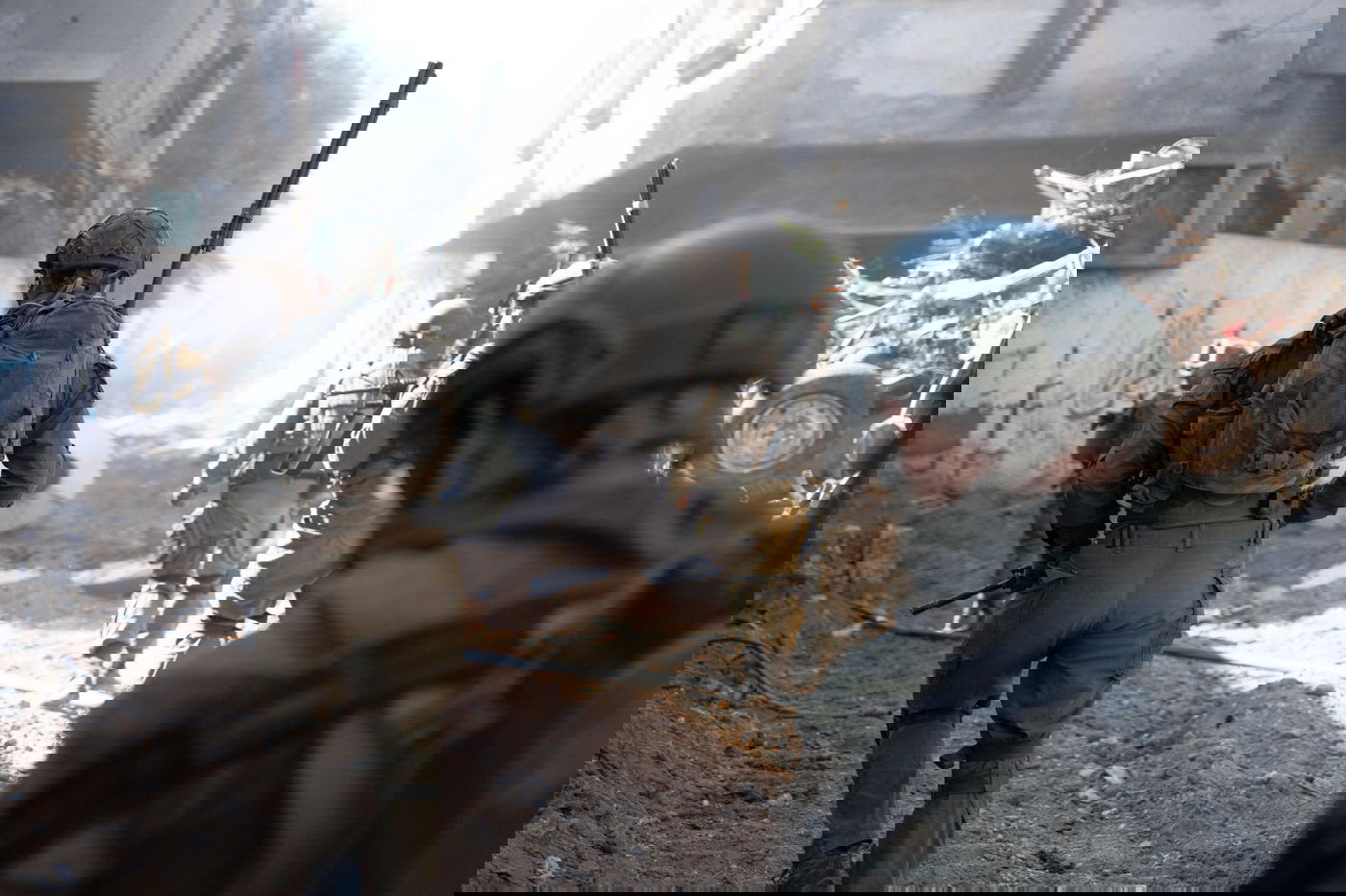 אללה אכבר וטילים: זה מה שחשפו הכוחות במסגד ג'באליה