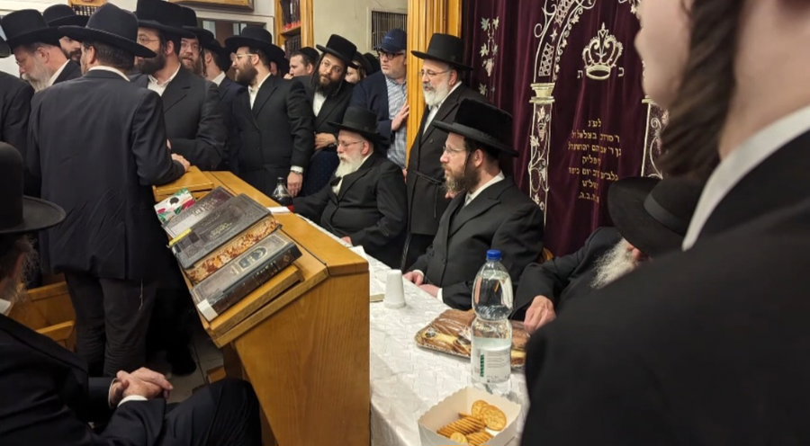 מעמד הלחיים לרגל בחירת גאב"ד ציריך