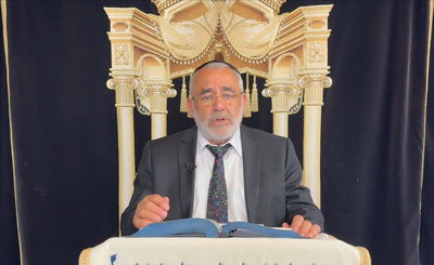 הרב שלמה זביחי בפרסית על 'בהר' • צפו 