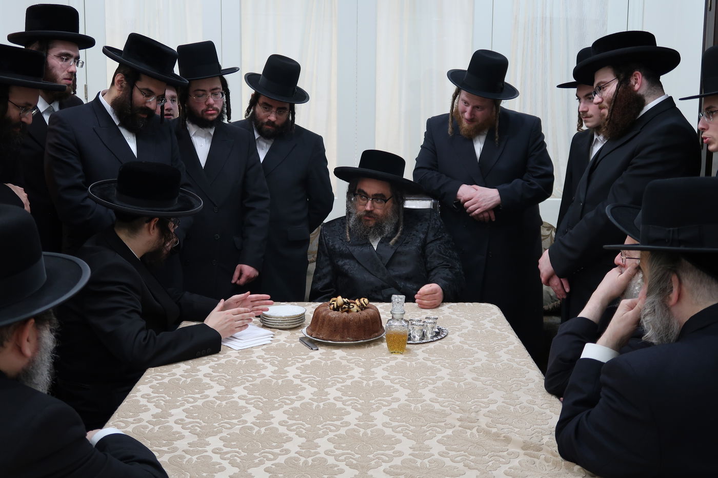 הגה"צ אב"ד סאטמר ווילאמסבורג בביקור במונטריאל