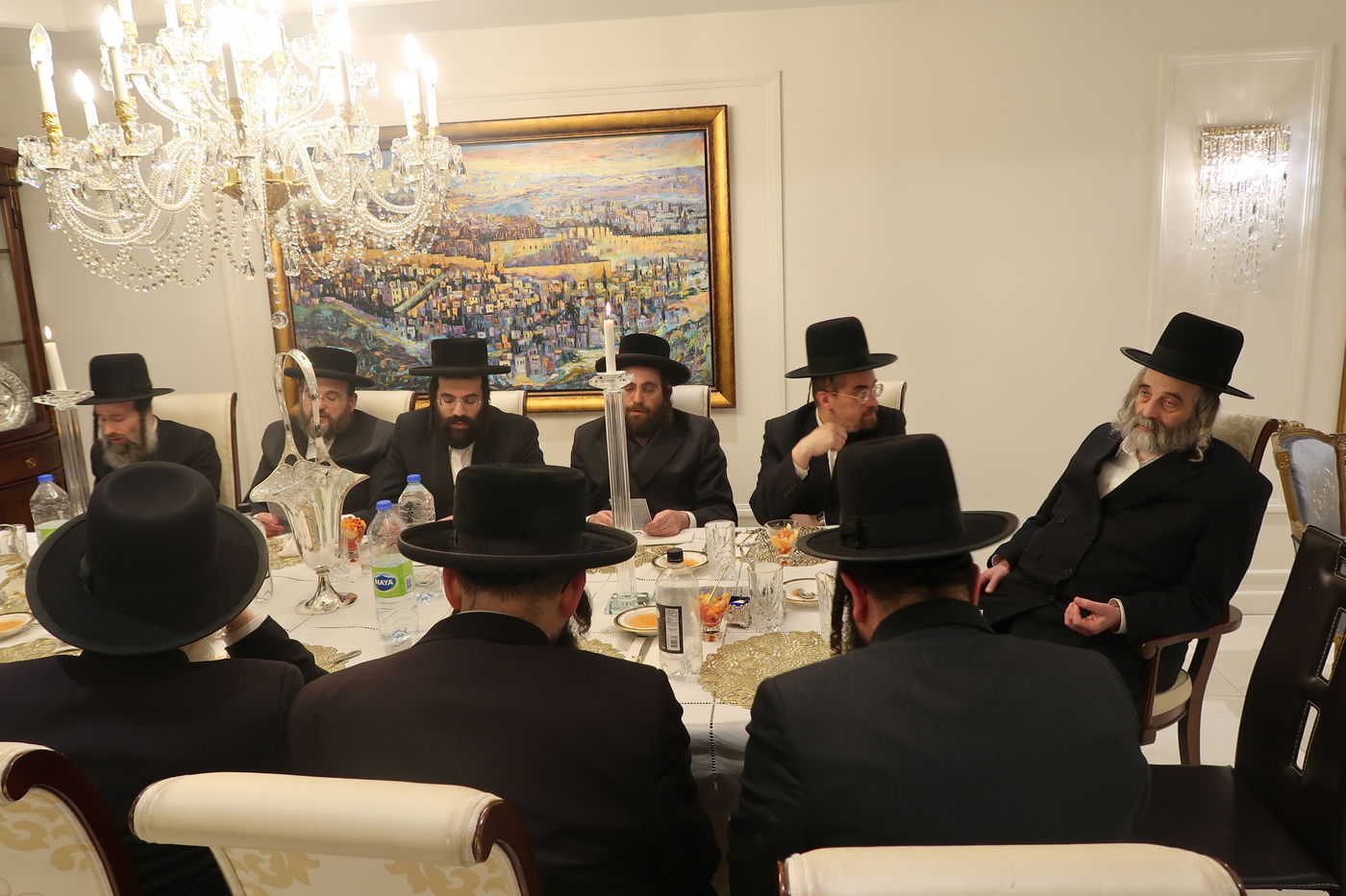 הגה"צ אב"ד סאטמר ווילאמסבורג בביקור במונטריאל