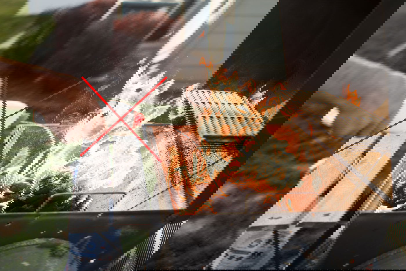 גם כשאתם באים להינות מארוחת ברביקיו, הישמרו ופעלו בהתאם להנחיות