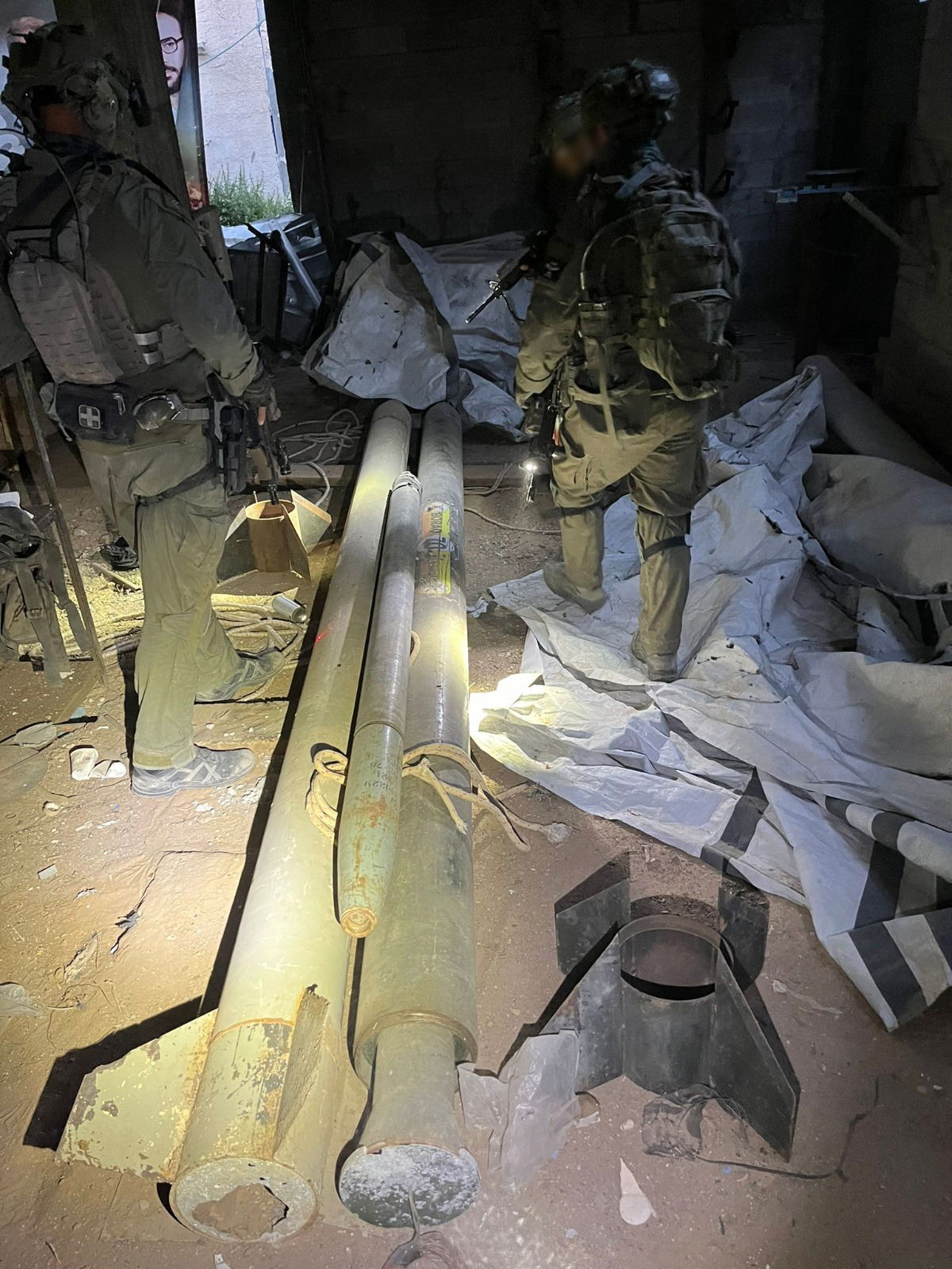 לחימת היחידה המובחרת בסימטאות הצפופות של ג׳אבליא