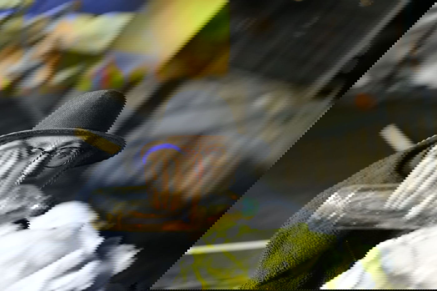 הדלקת רבה של צפת הגאון רבי שמואל אליהו בסמוך לציון רשב"י במירון