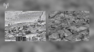 צה"ל תקף בירי ארטילרי ומטוסי קרב מטרות חיזבאללה • צפו