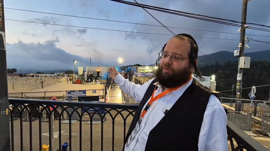 חיים רבינוביץ בריאיון כואב ממירון