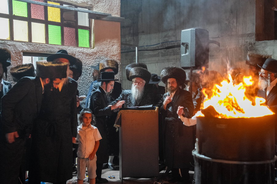 ל"ג בעומר אצל הרה"צ רבי יואל טוביאס