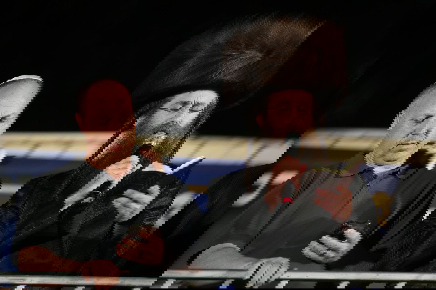 רבבות חוגגים ב'חצר ההילולא' בשמעון הצדיק