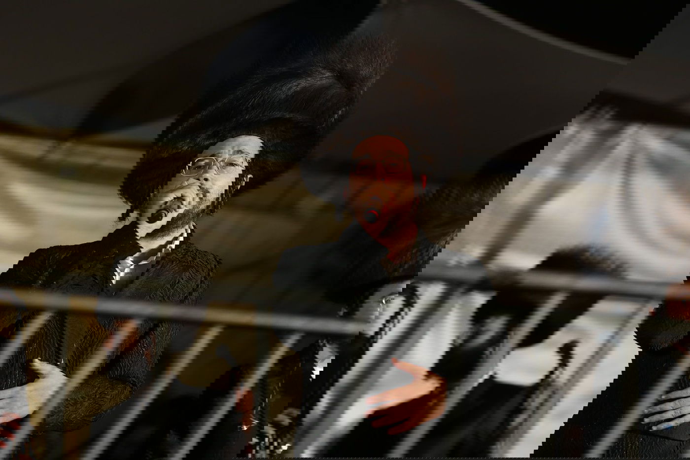 רבבות חוגגים ב'חצר ההילולא' בשמעון הצדיק