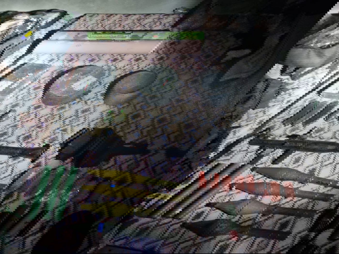 אמצעי לחימה שאותרו