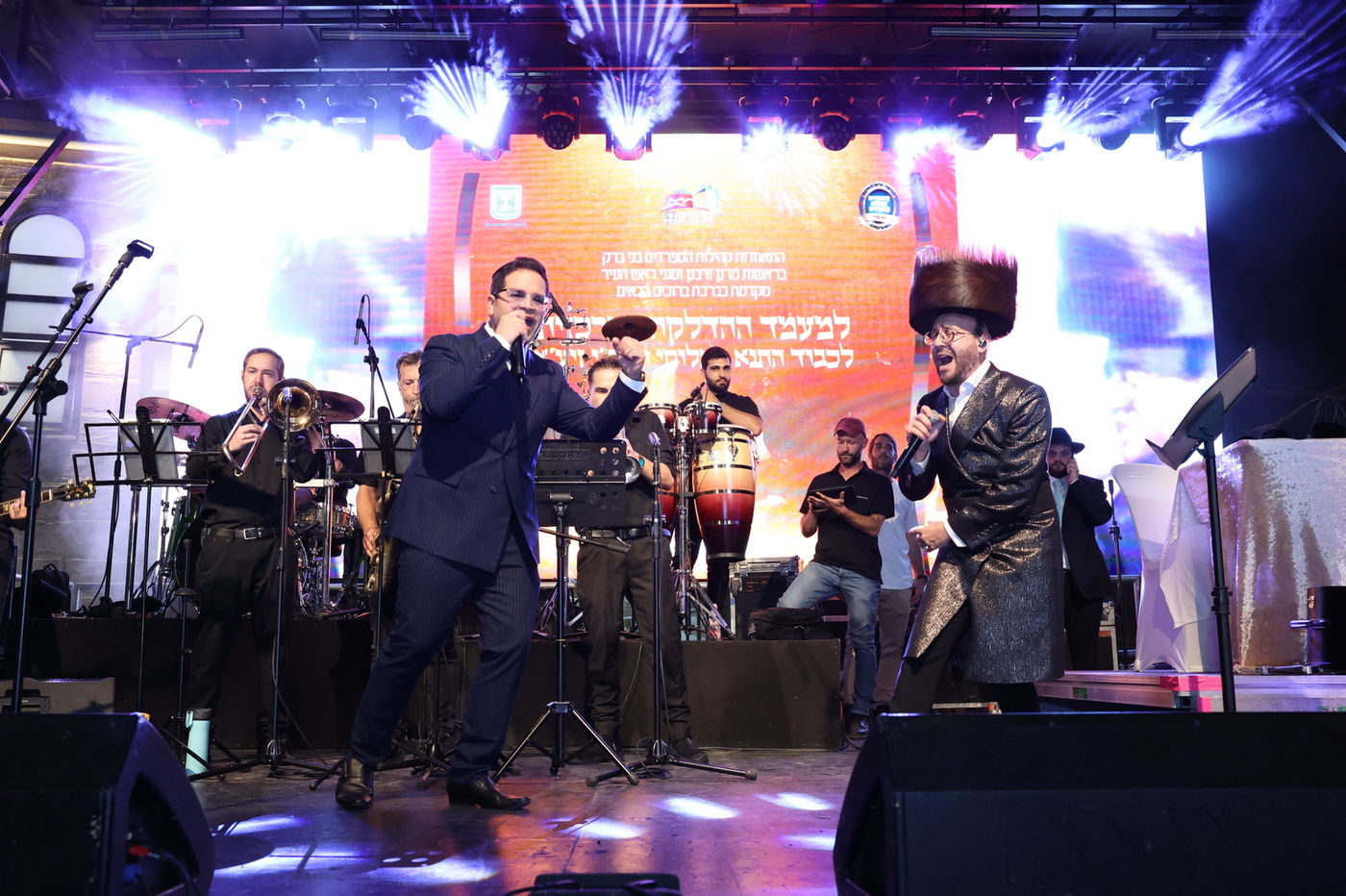 ההדלקה המרכזי בשכונת 'רמת אהרן' בב"ב