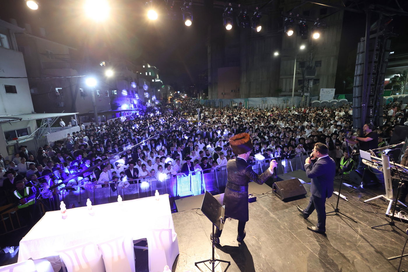 ההדלקה המרכזי בשכונת 'רמת אהרן' בב"ב