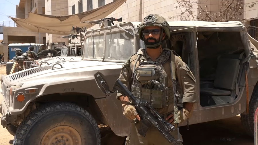 קצין אג"ם של חטיבה 679, רב-סרן (מיל') מתן על הפעילות