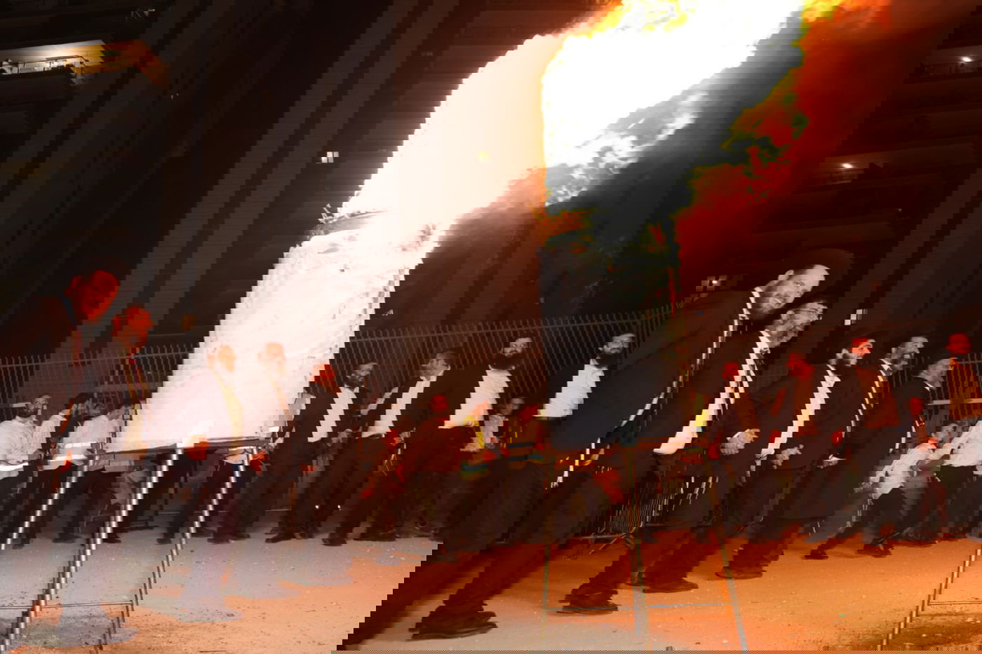 ל"ג בעומר בחצר החיד"א בנתיבות