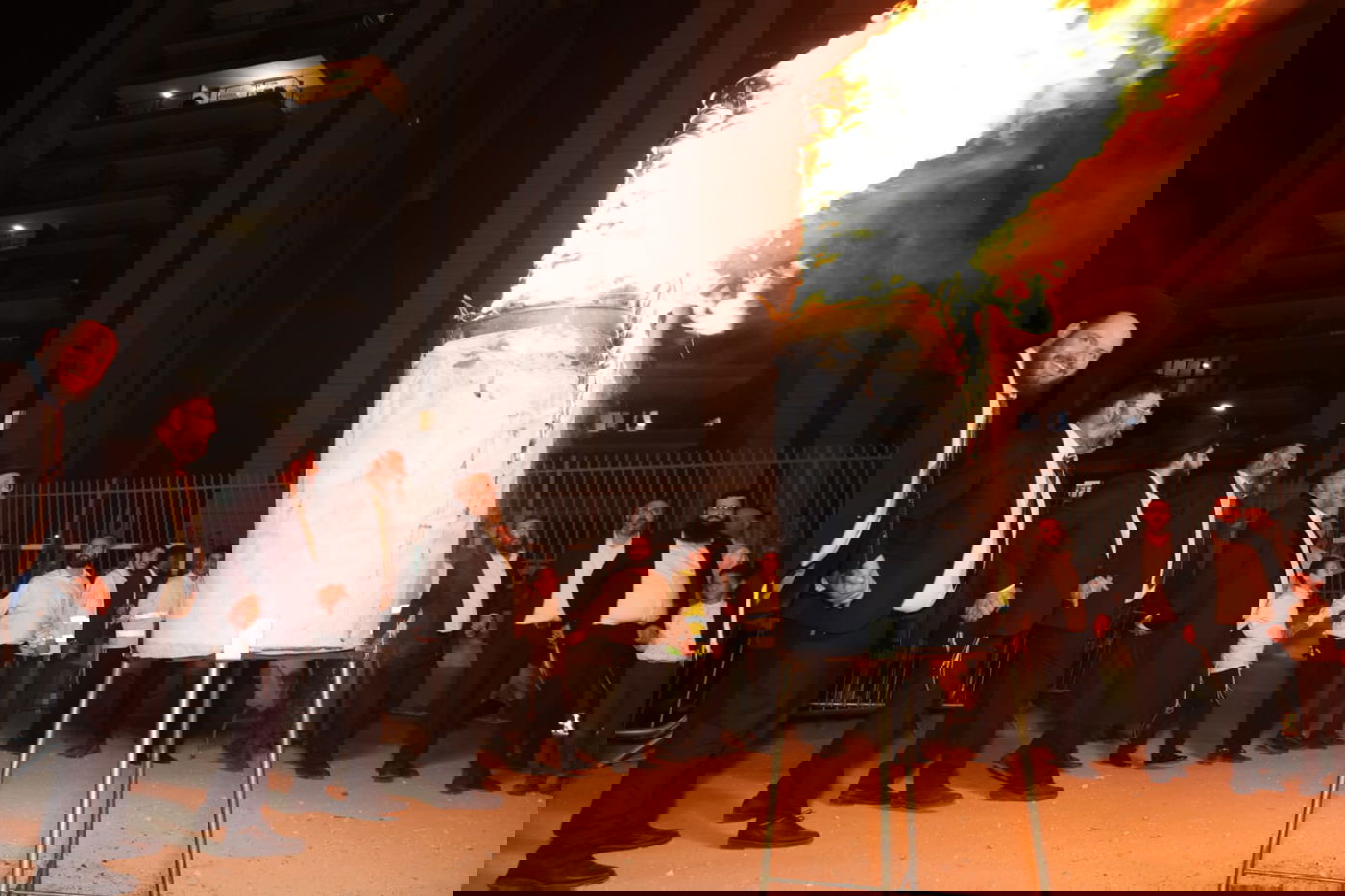 ל"ג בעומר בחצר החיד"א בנתיבות