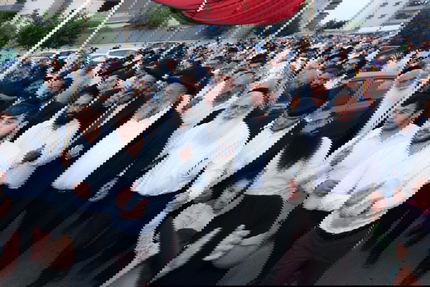 ל"ג בעומר בחצר החיד"א בנתיבות