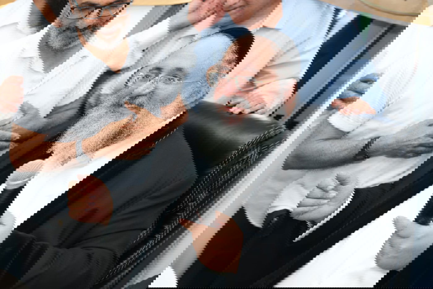 ל"ג בעומר בחצר החיד"א בנתיבות