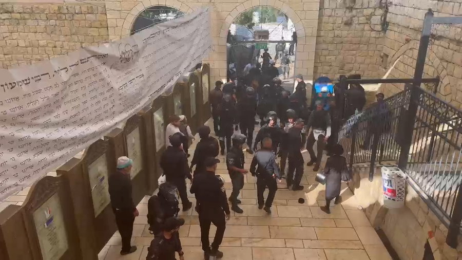 חלק מאירועי מירון תשפ"ד