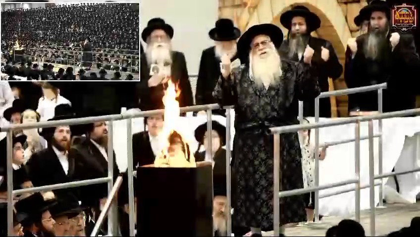 ל"ג בעומר בחצה"ק צאנז