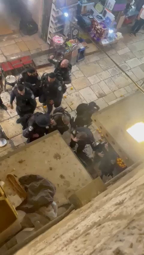 המעצר בעיר העתיקה בירושלים. תקרית על רקע פלילי