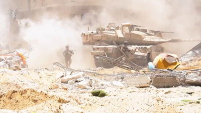 הלחימה בג'באליה מתרחבת למזרח; קרבות פנים מול פנים