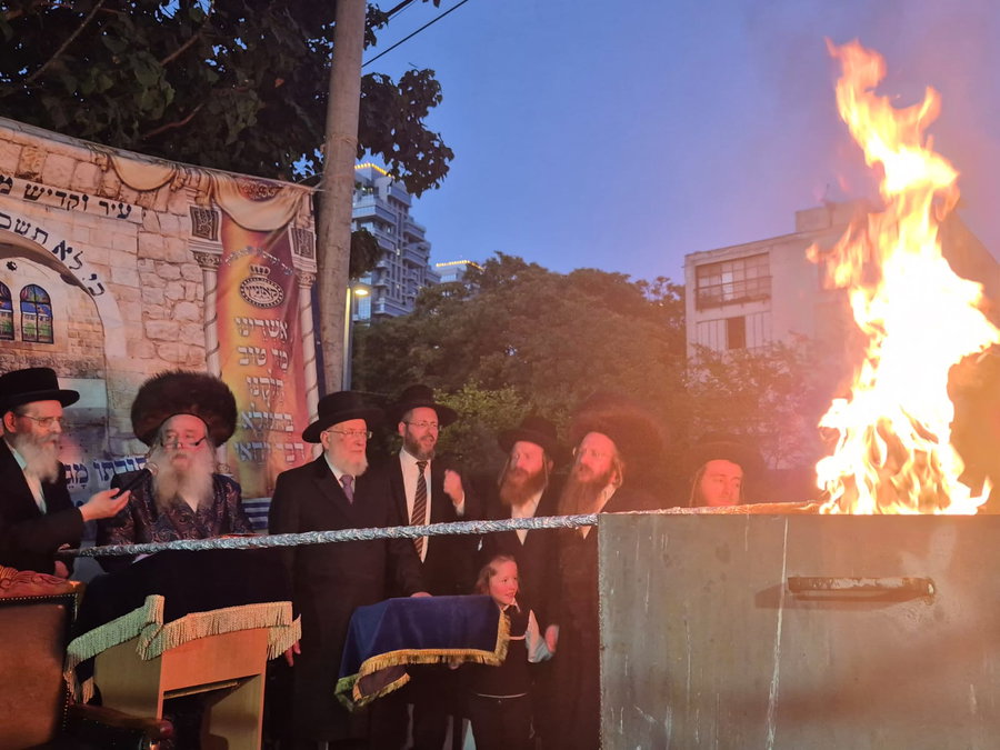 מעמד ההדלקה בקאזניץ