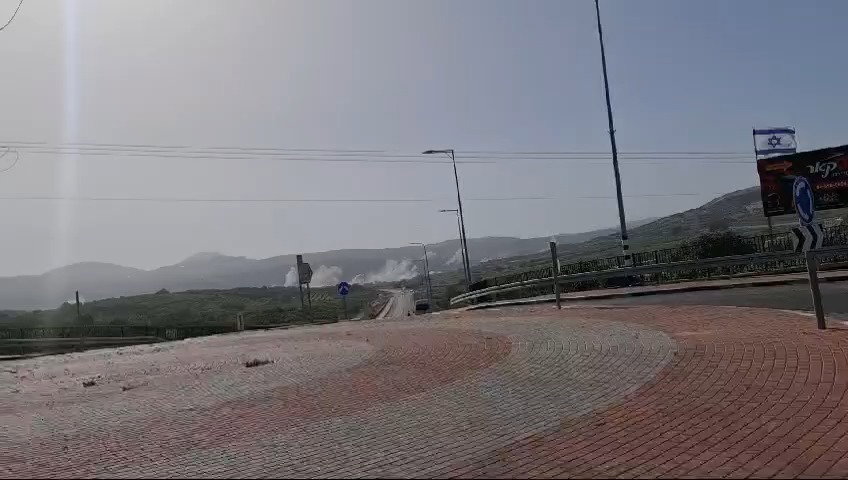 רקטות פוגעות בהר מירון