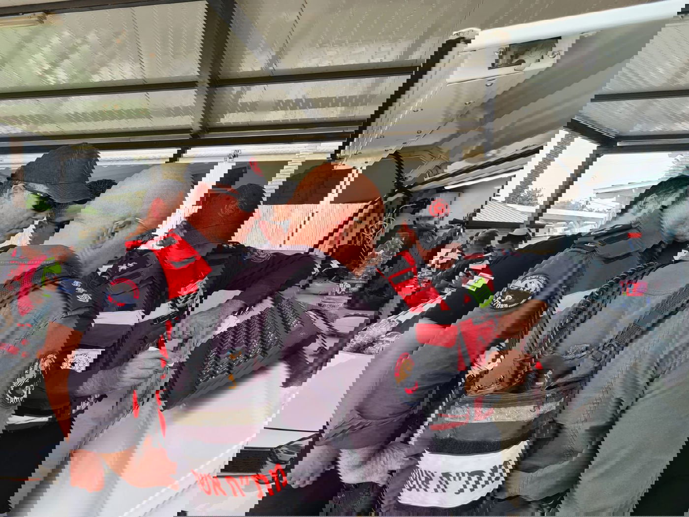 החפ"ק שהוקם בשדה עוזיה