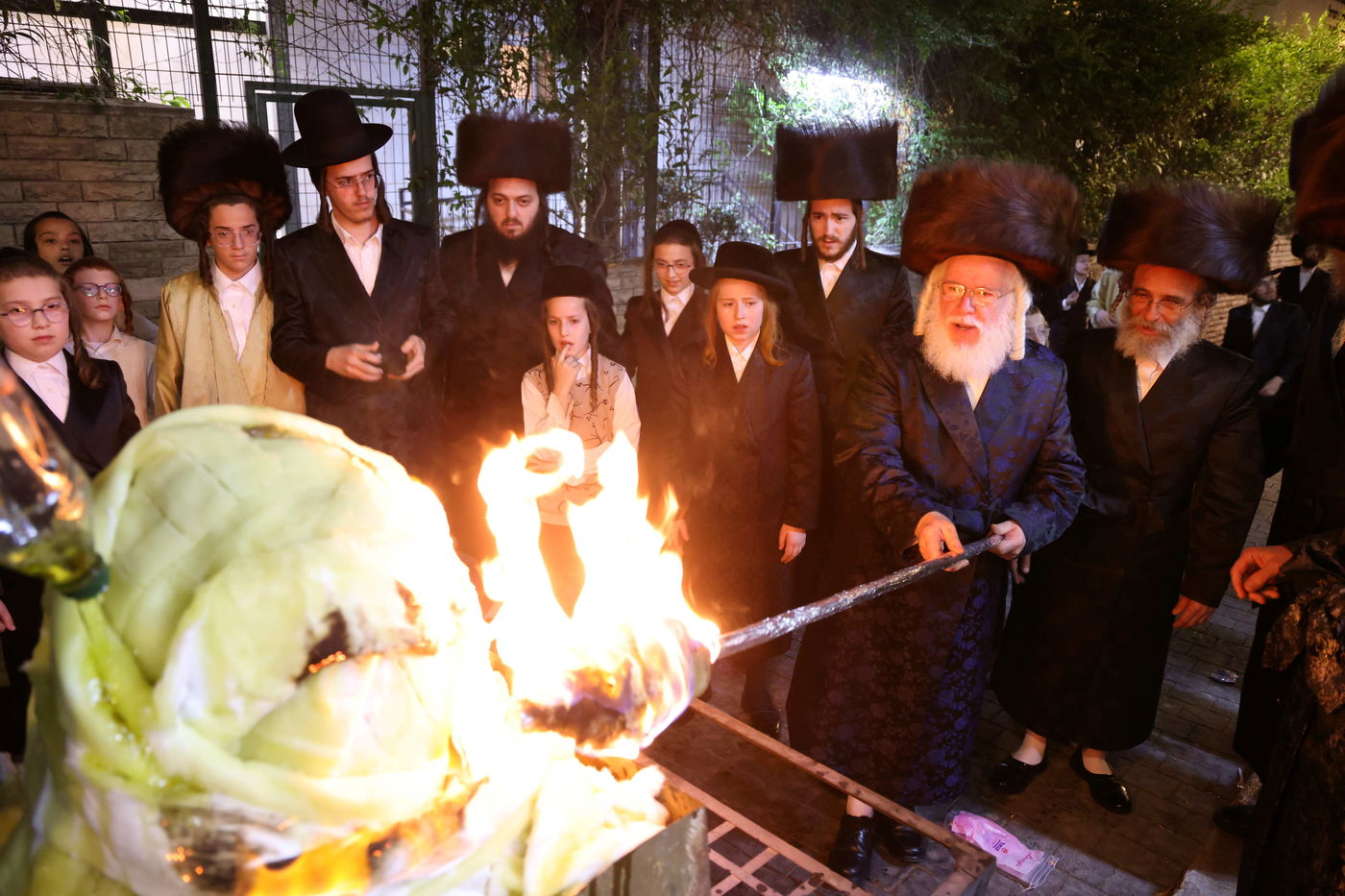 ל"ג בעומר בחצה"ק ספינקא ירושלים