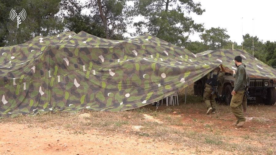 תיעוד מהתרגיל של אוגדה 146 'עוצבת המפץ'