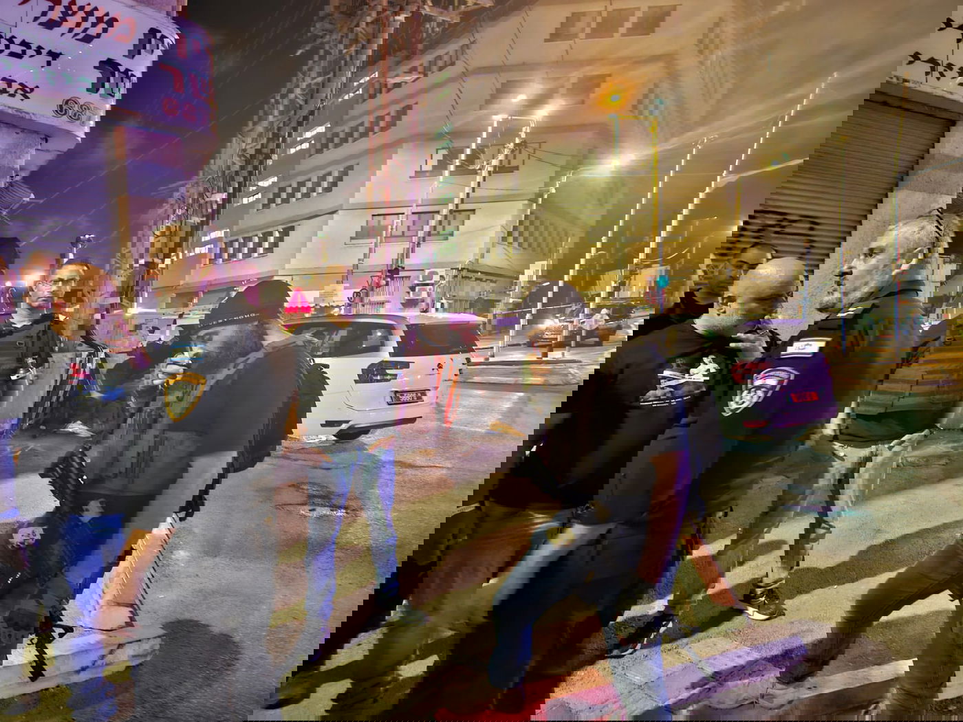 זירת הקטטה הלילה