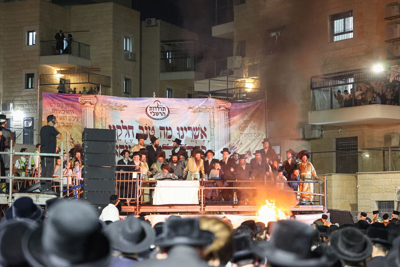 ל"ג בעומר בחצה"ק תולדות אברהם יצחק